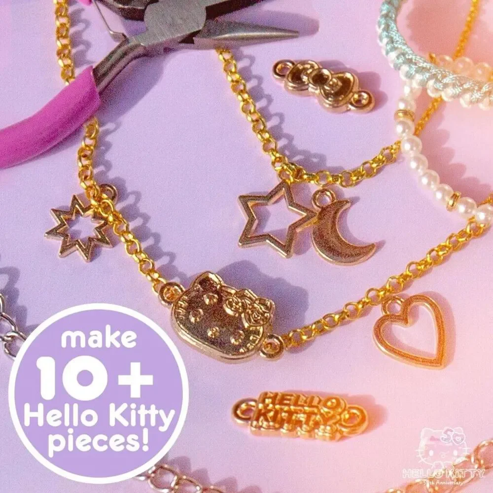 Hello Kitty 50th Anniversary Jewelry Studio by Sanrio NIB